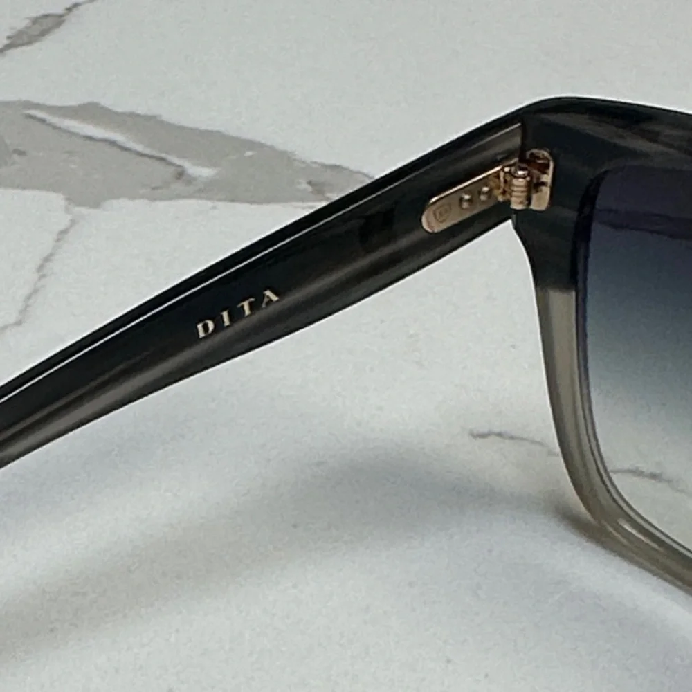 Authentic DITA Paradis Sunglasses 22016-F-GRY-60-AF Smoke Swirl Sunglasses Japan